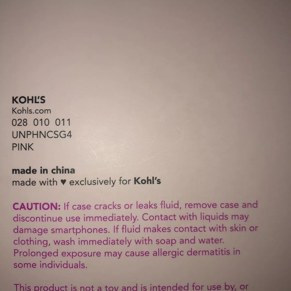 Unicorn iPhone Case 6/6s/7/8 Pink New - Picture 3 of 3